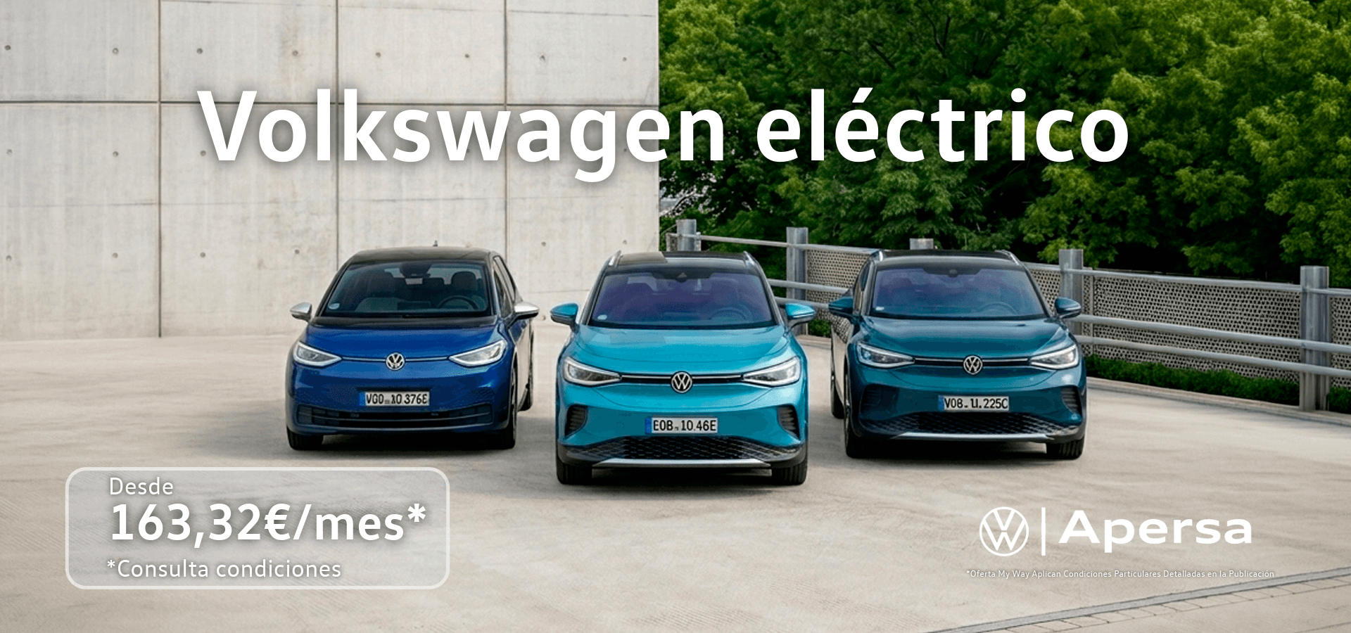 lleva tu Volkswagen Golf eHybrid por tan solo 254€ al mes en Apersa Ourense, Lugo o Burela.